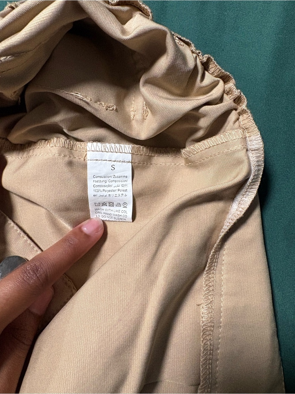 SHEIN Tan Women's Chinos - Elastic Waist